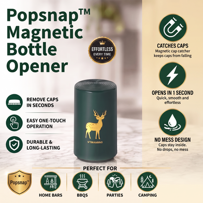 Popsnap™  Automatic Magnetic Bottle Opener